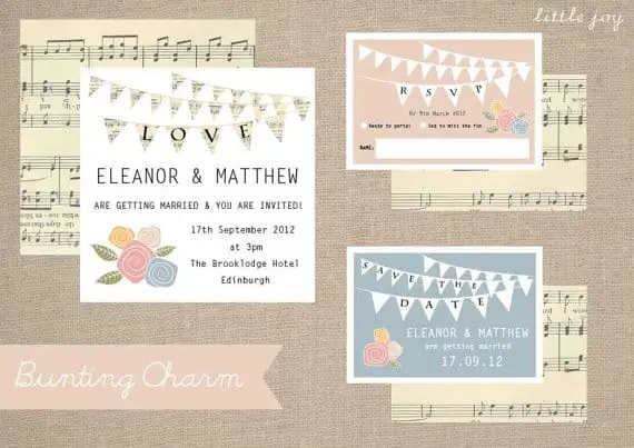 diy wedding invitation4 Getting Married in Denmark