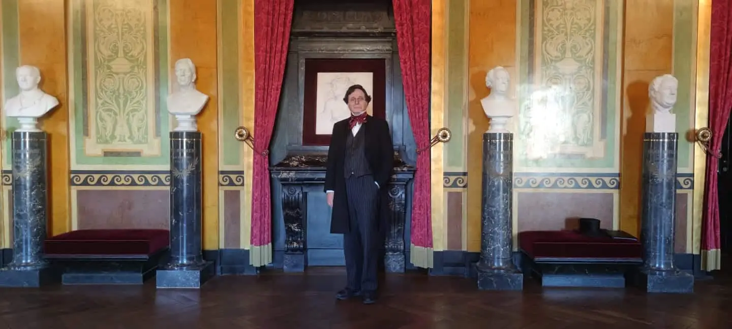 Peter as H.C.Andersen Getting Married in Denmark
