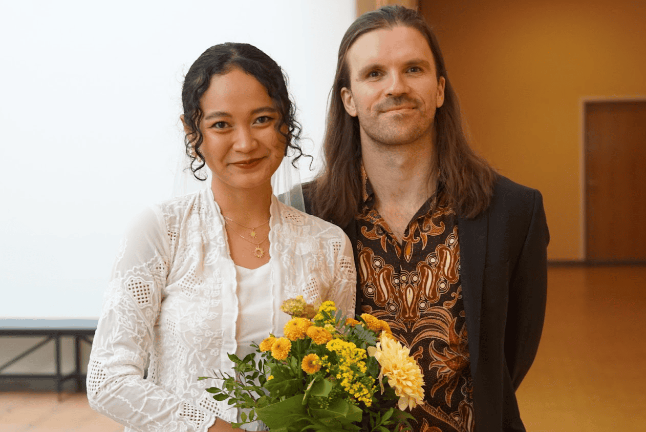 Cyane and Patrick no photographer Getting Married in Denmark